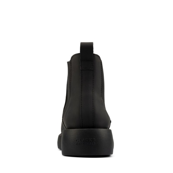 NEW IN BOX!! Ladies Clarks Mileno Chelsea Boot Black - Picture 3 of 4